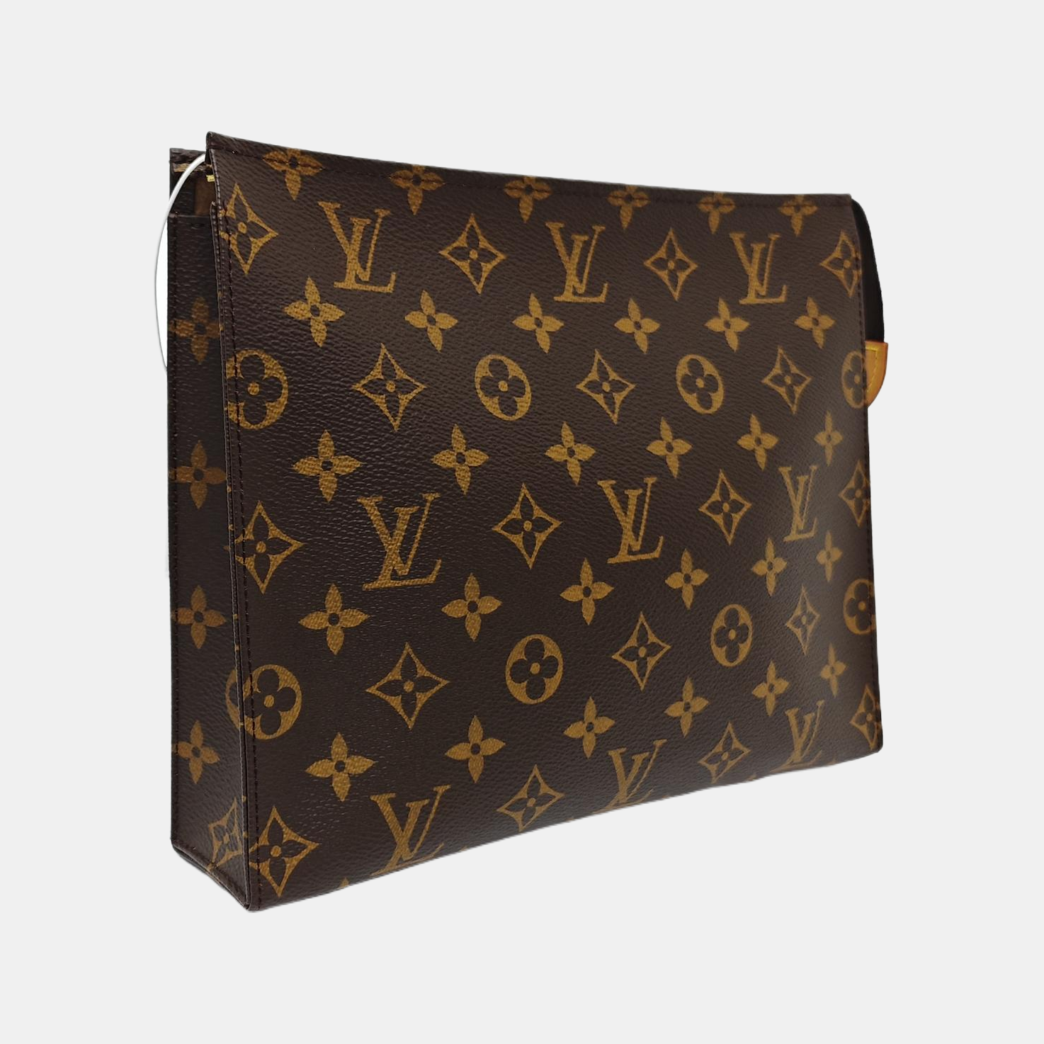 TOILET POCKET 26 Monogram Coated Canvas Brown