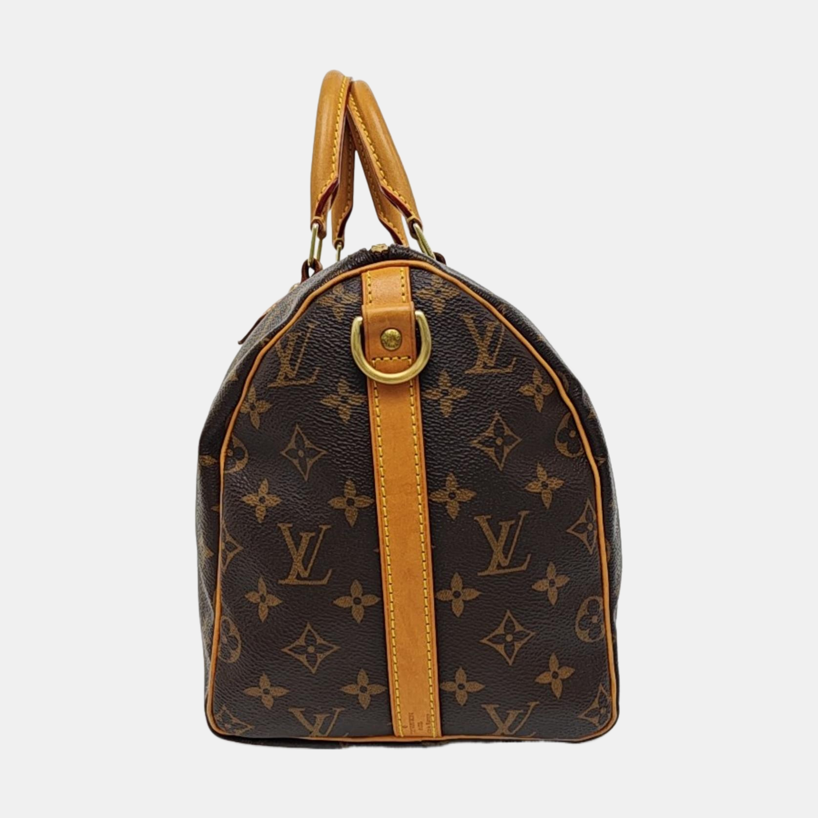 SPEEDY 30 Monogram Coated Canvas Brown