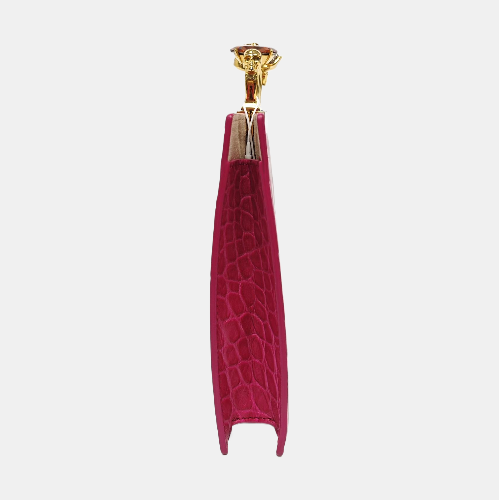 Calfskin Clutch Red