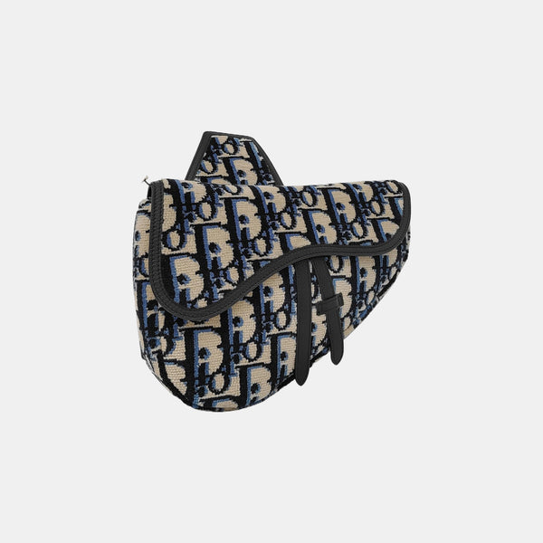 Saddle Small Oblique Fabric Multicolor