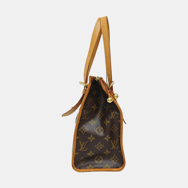 POPINCOURT Monogram Coated Canvas Brown