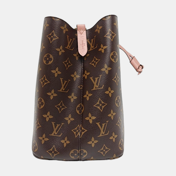 NÉONOÉ MM Monogram Coated Canvas Brown