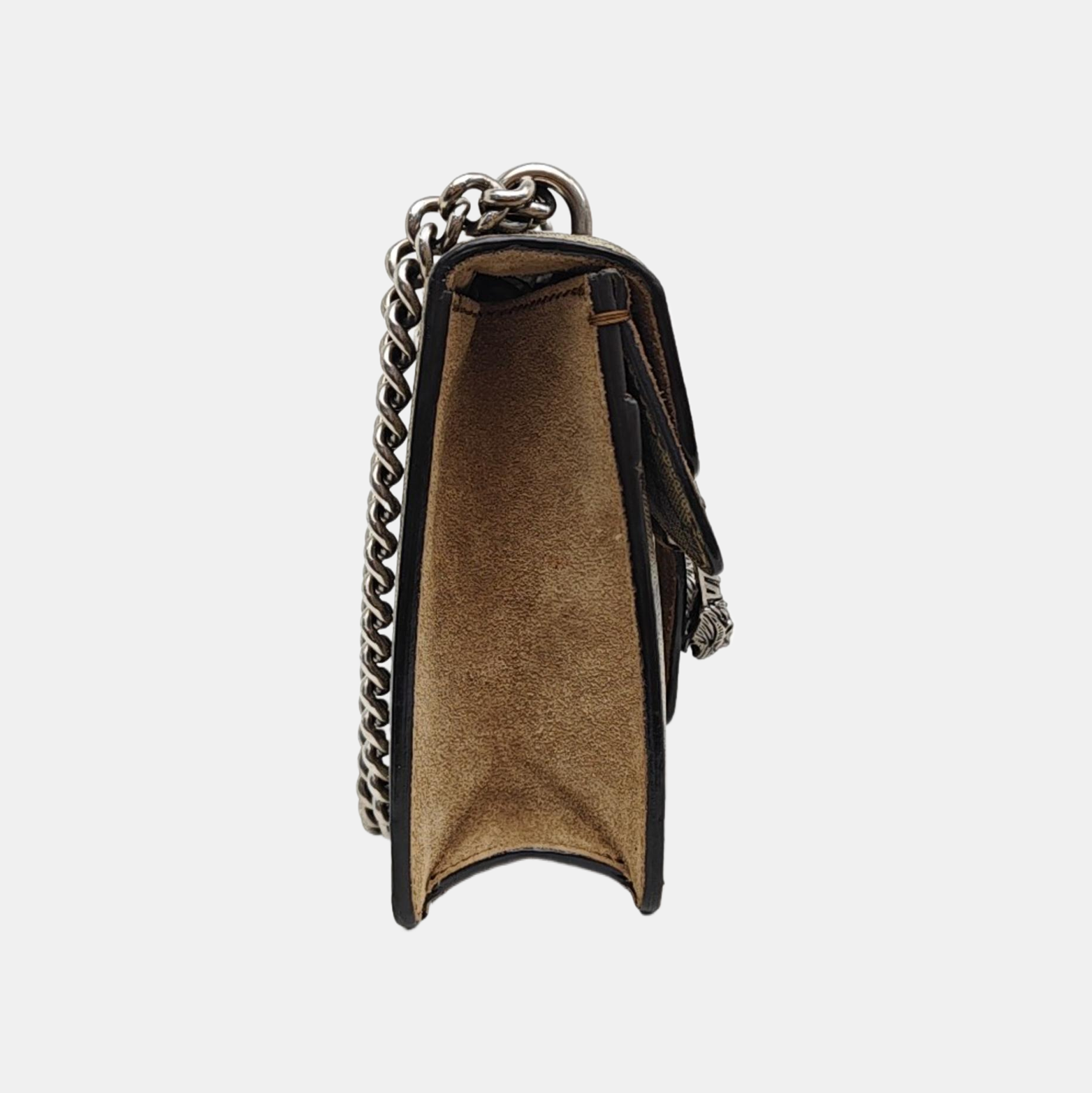 Dionysus Mini Monogram Coated Canvas Beige