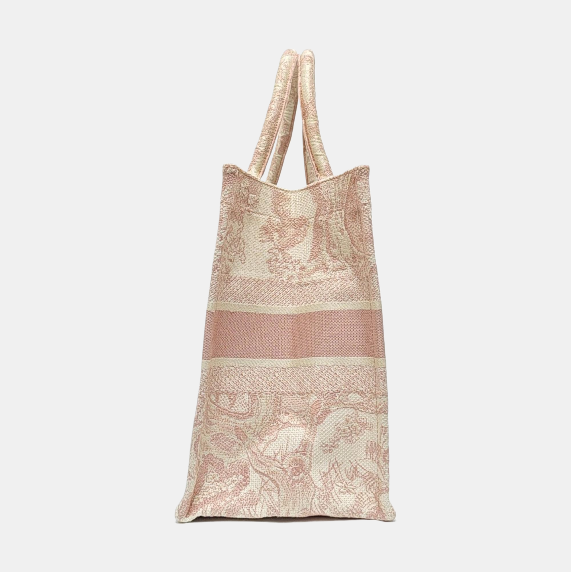 Book Tote Medium Canvas Pink
