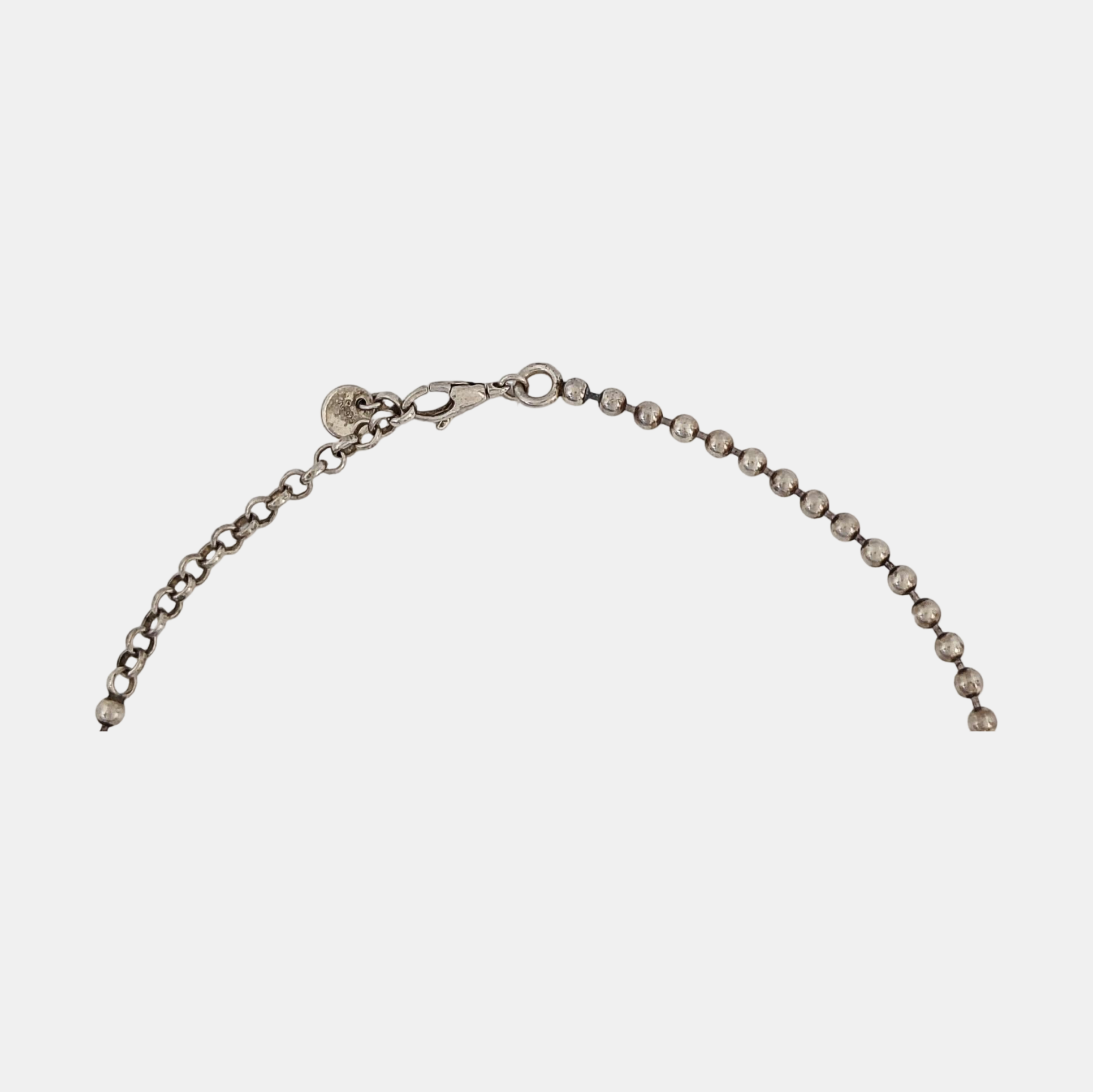 Interlocking G 925 Sterling Silver Necklace