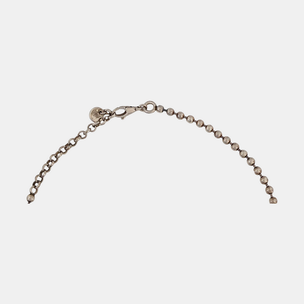 Interlocking G 925 Sterling Silver Necklace