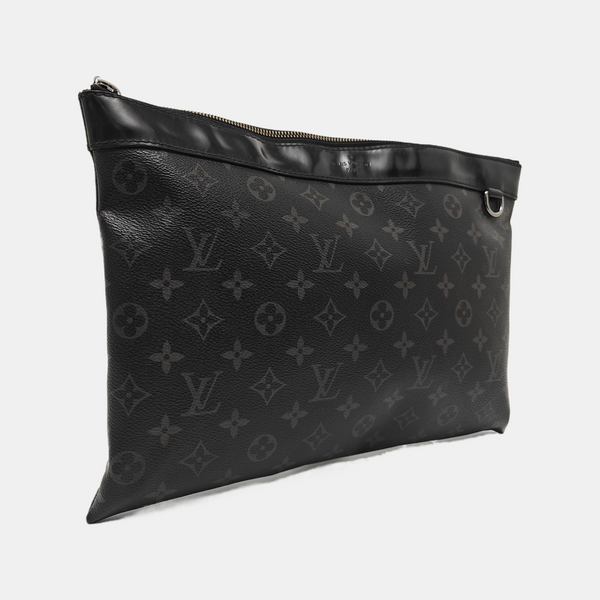 DISCOVERY Monogram Coated Canvas Black