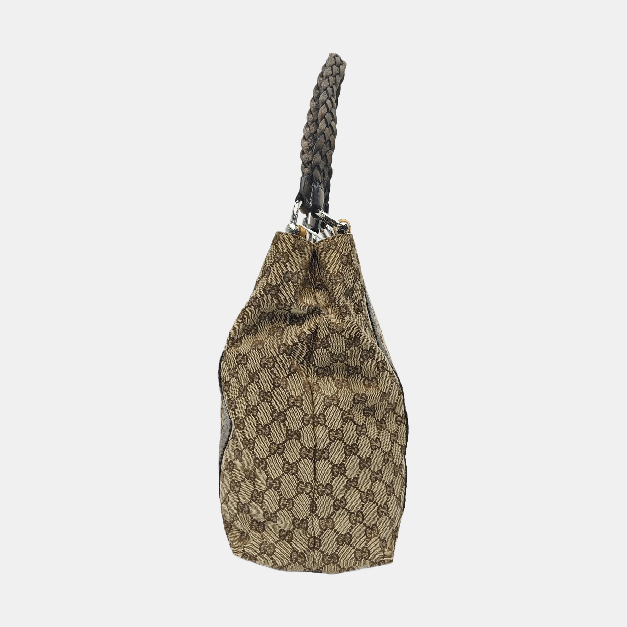 Bamboo 1947 Medium Monogram Canvas Beige
