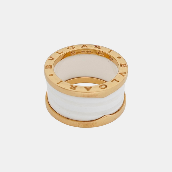 B.ZERO1 18k Rose Gold Ring EU 54