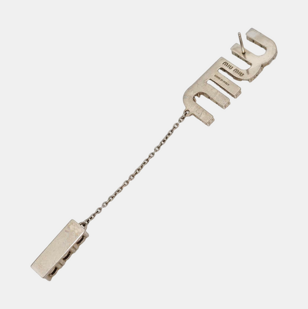 Metal Silver Earrings