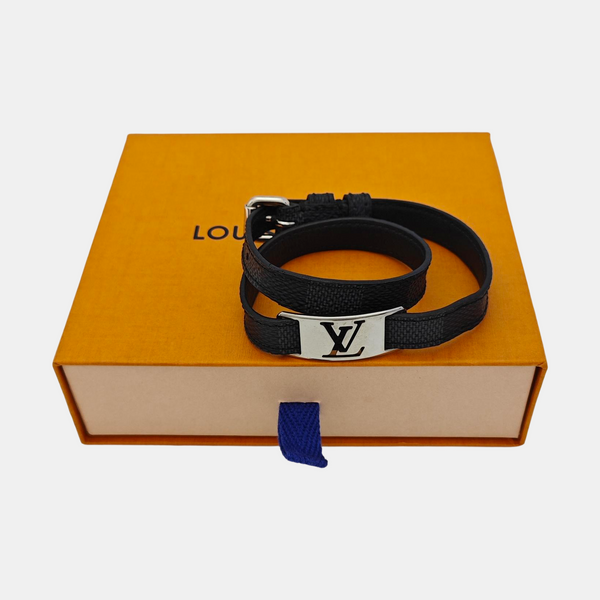 SIGN IT Metal Black Bangle