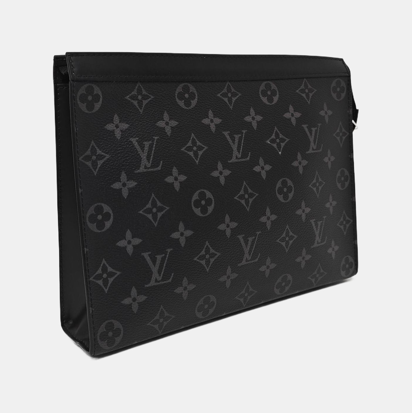 Pochette Voyag MM Monogram Coated Canvas Black