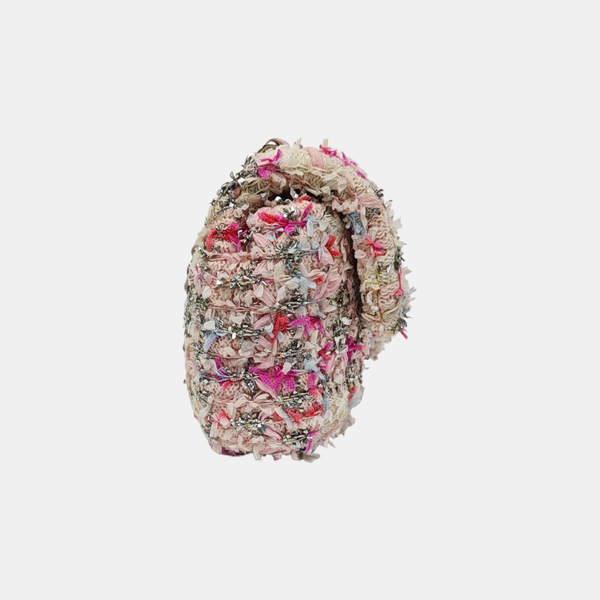 CLASSIC FLAP Mini Wool Pink