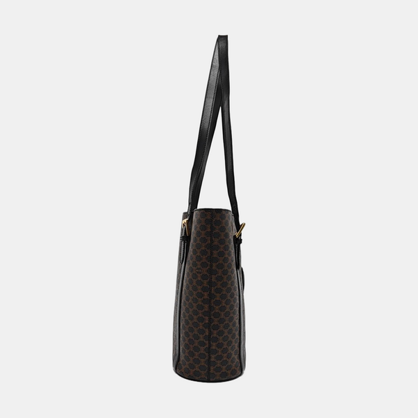 MACADAM TOTE Coated Canvas Brown