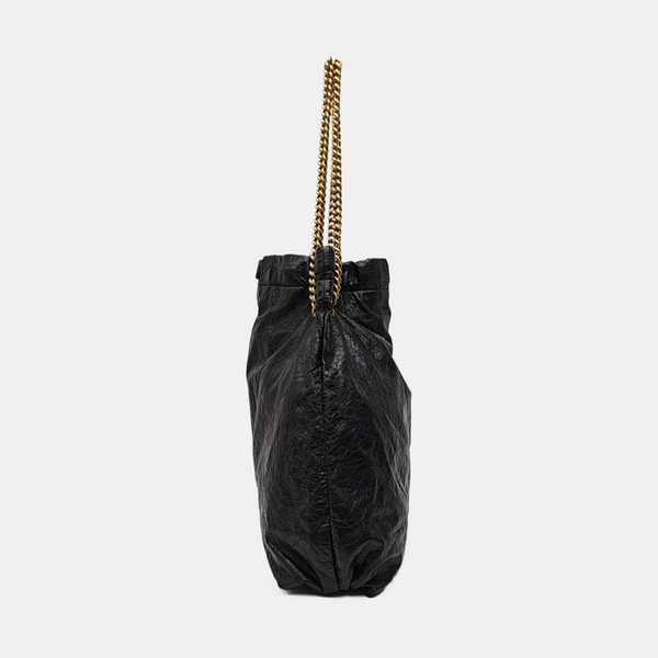 Calfskin Shoulder Bag Black