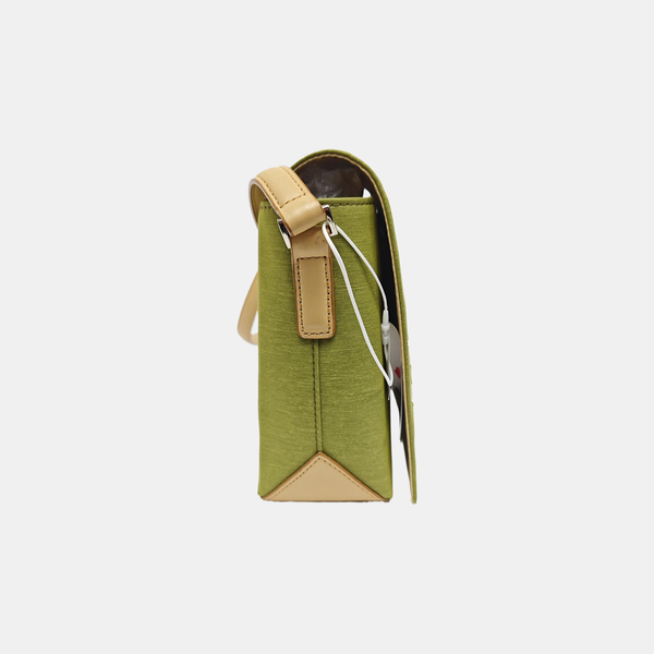 Fabric Shoulder Bag Green