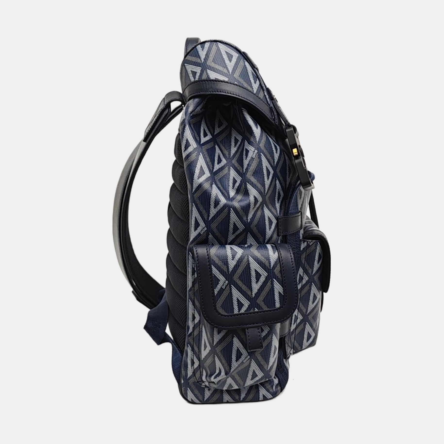 Hit The Road Coated Canvas Blue