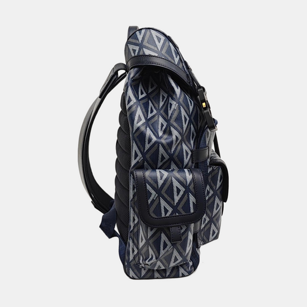 Hit The Road Coated Canvas Blue
