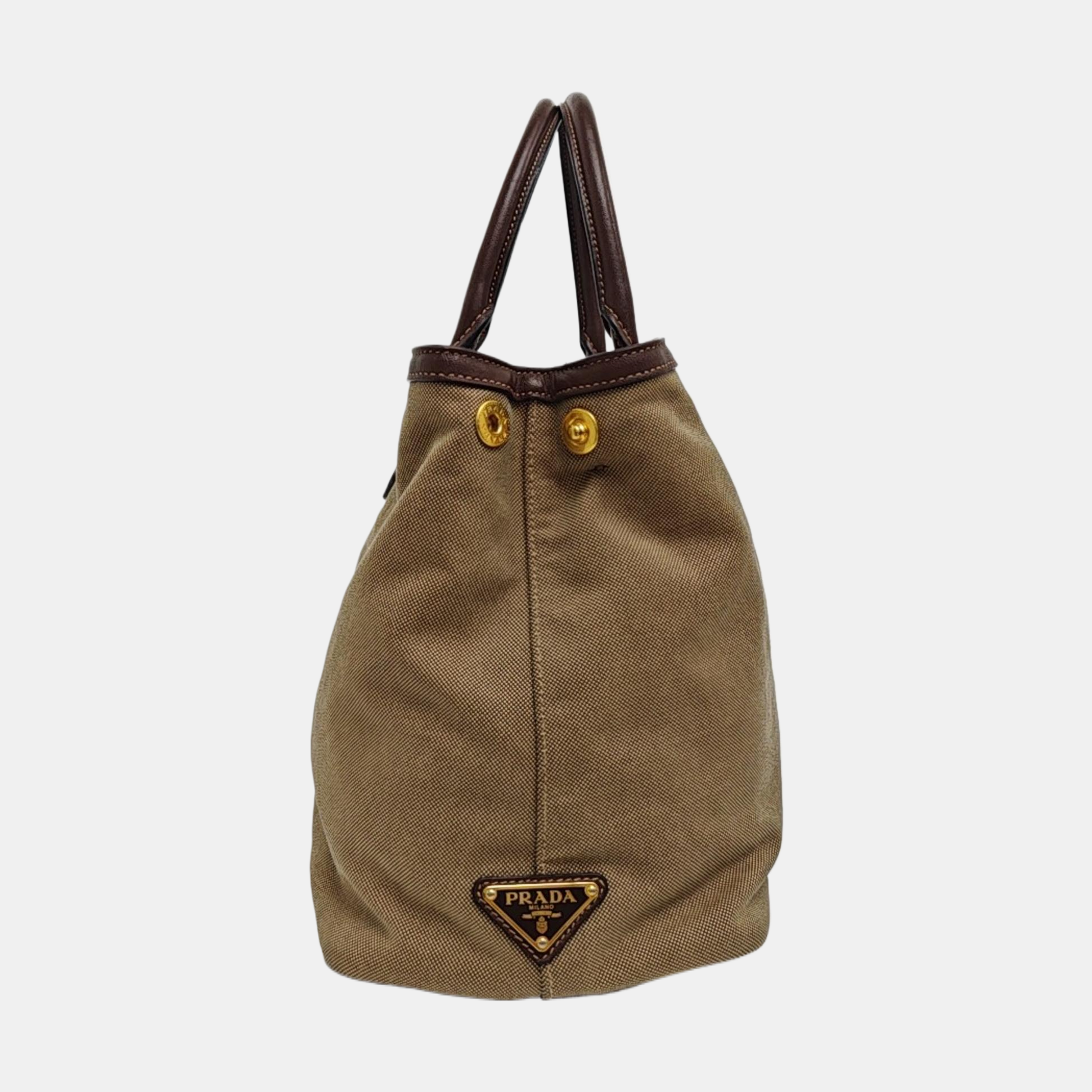 Canvas Tote Bag Brown