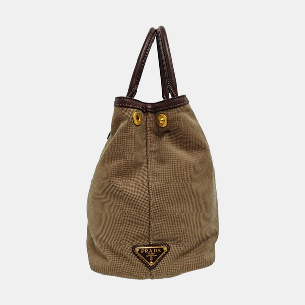 Canvas Tote Bag Brown