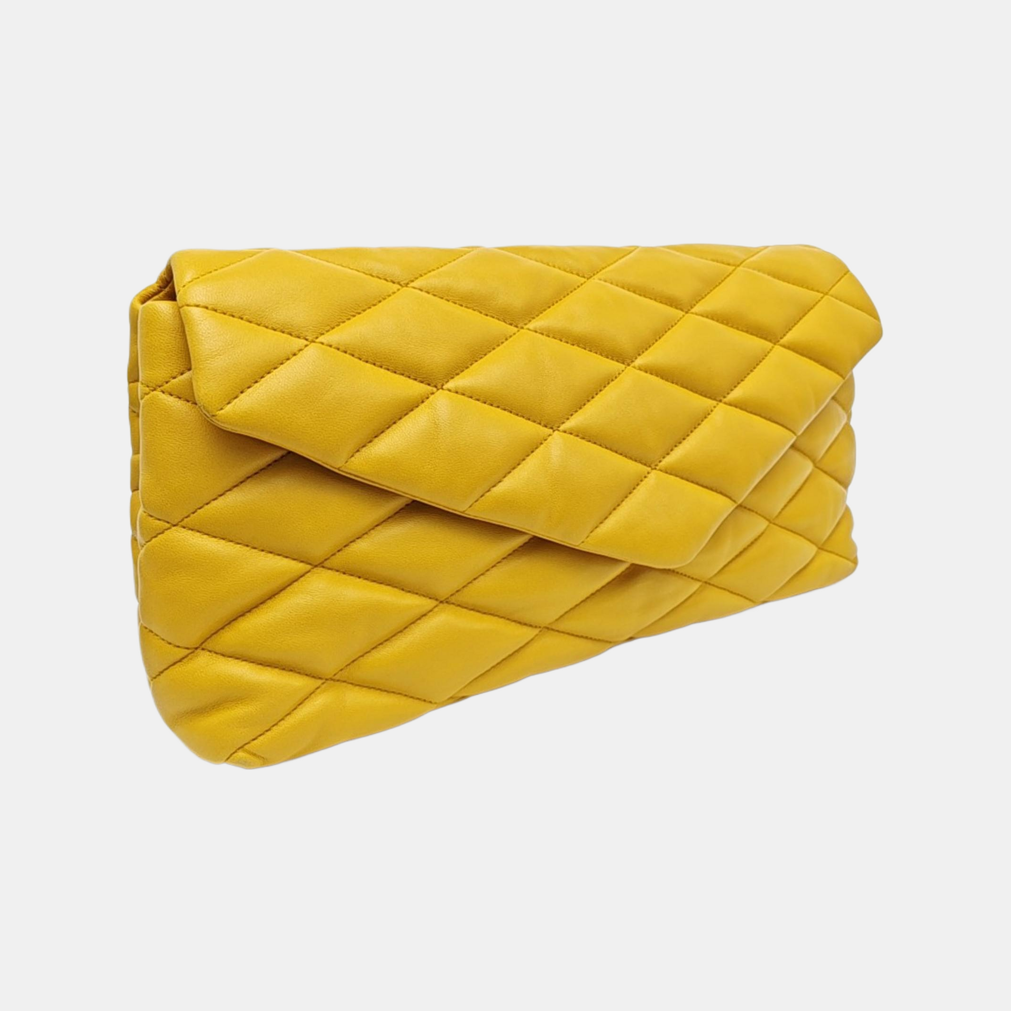 SADE Quilted Lambskin Yellow