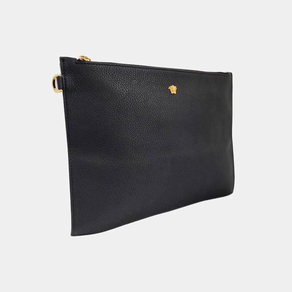 Calfskin Clutch Black