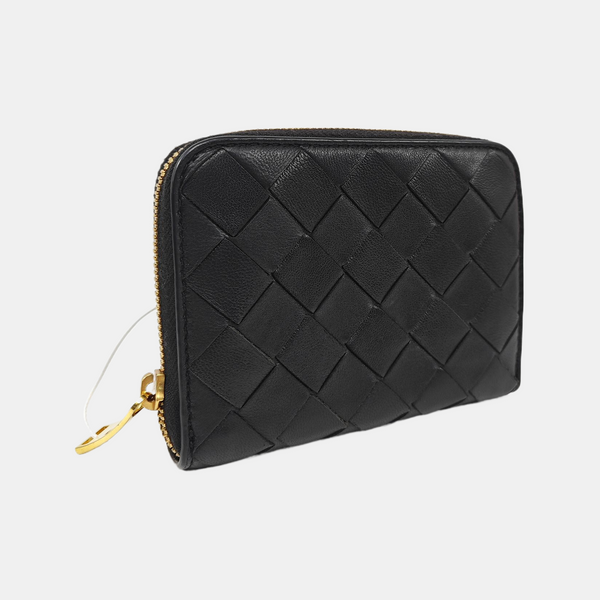 Lambskin Card Holder Black