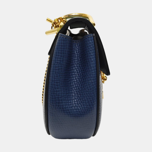Drew Small Calfskin Blue