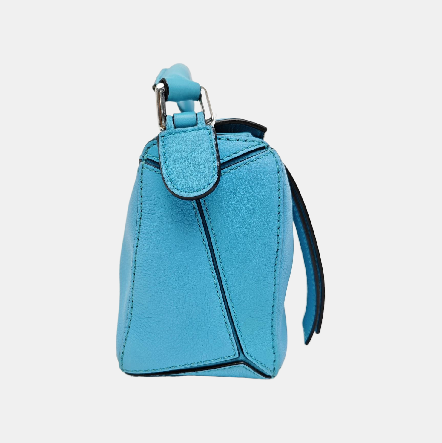 Puzzle Mini Calfskin Blue