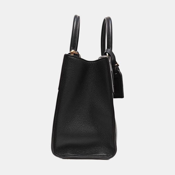 CITY STEAMER PM Calfskin Black