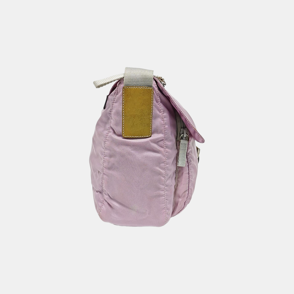 Vela Messenger Bag Nylon Purple