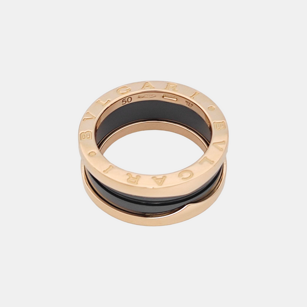 B.ZERO1 18k Rose Gold Ring EU 50