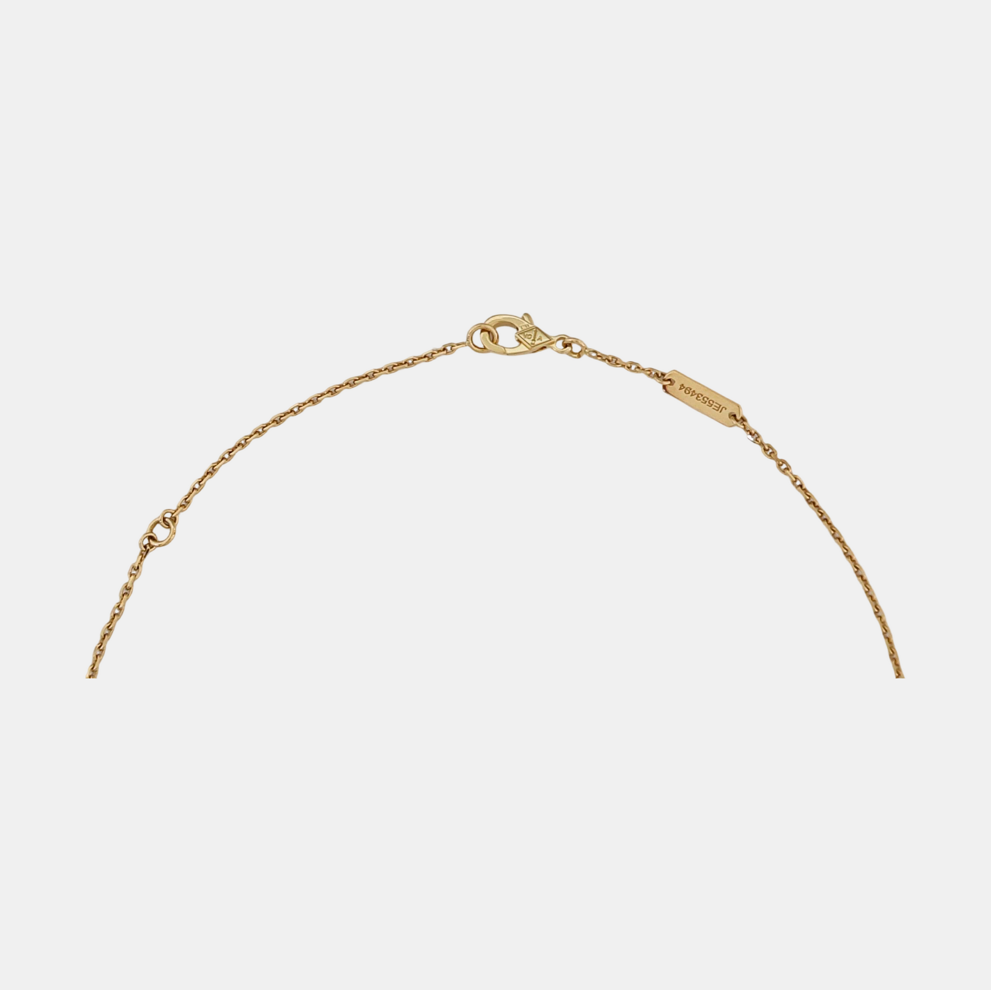 Vintage Alhambra 18k Gold Necklace