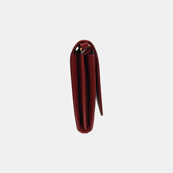 Calfskin Shoulder Bag Red