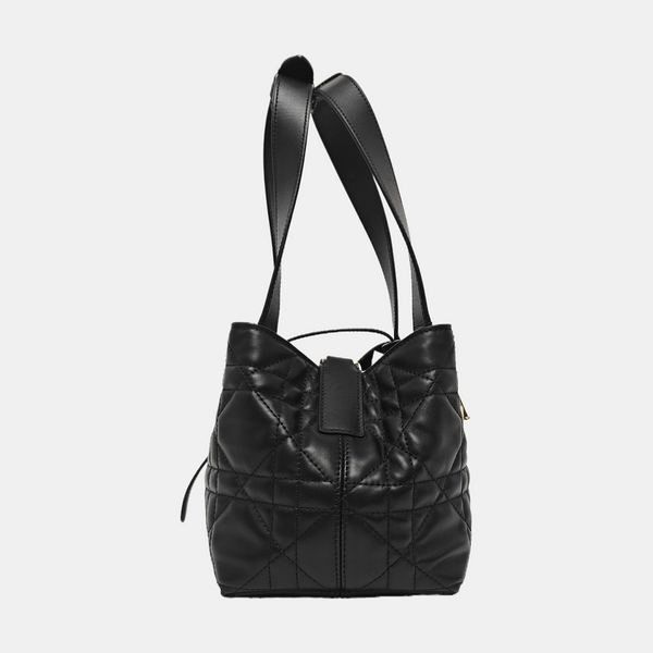 Toujours Small Cannage Calfskin Black