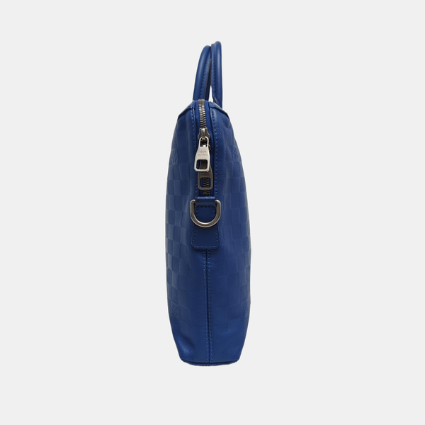 PORTE-DOCUMENTS Damier Calfskin Blue