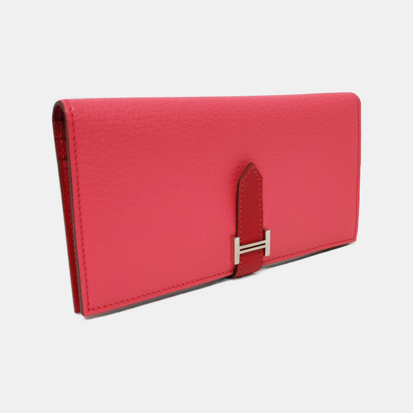 Bearn Medium Chèvre Mysore Pink Wallet