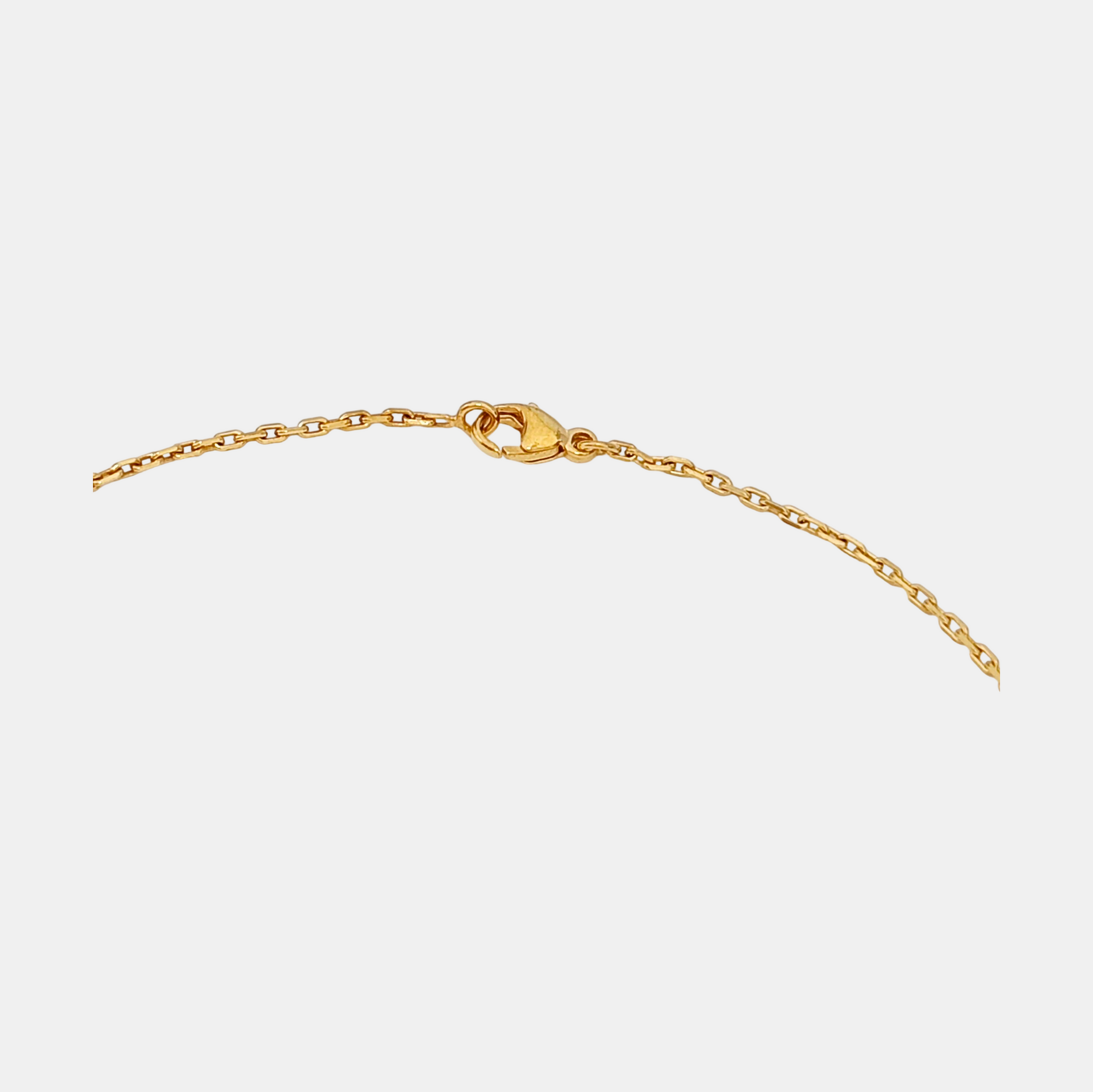 Pop H Metal Gold Necklace