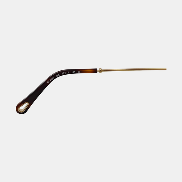 Brown Metal Sunglasses