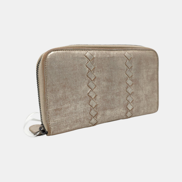 Calfskin Wallet Beige