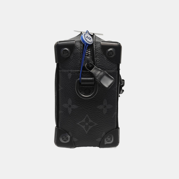 SOFT TRUNK Mini Monogram Coated Canvas Black