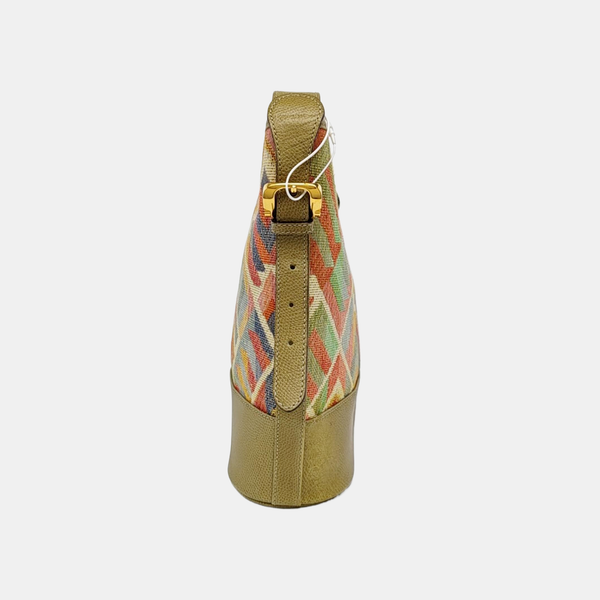 Fabric Shoulder Bag Multicolor