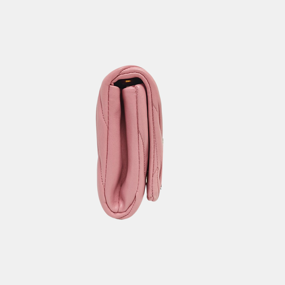 Quilted Lambskin Shoulder Bag Pink