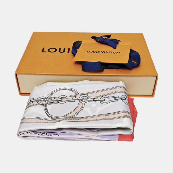 Mulberry Silk Silk Scarf Multicolor