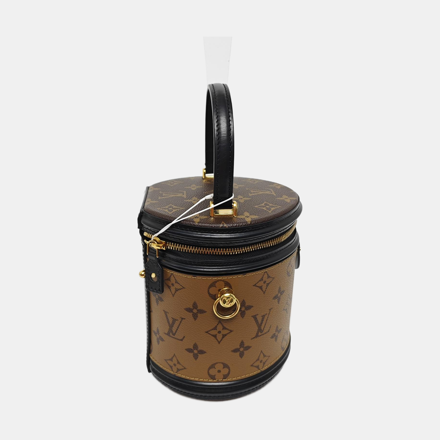 CANNES PM Monogram Coated Canvas Brown