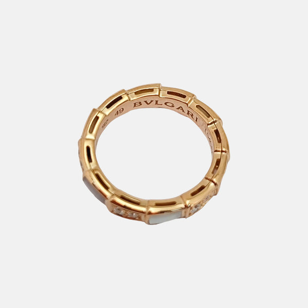 SERPENTI 18k Rose Gold Ring EU 49