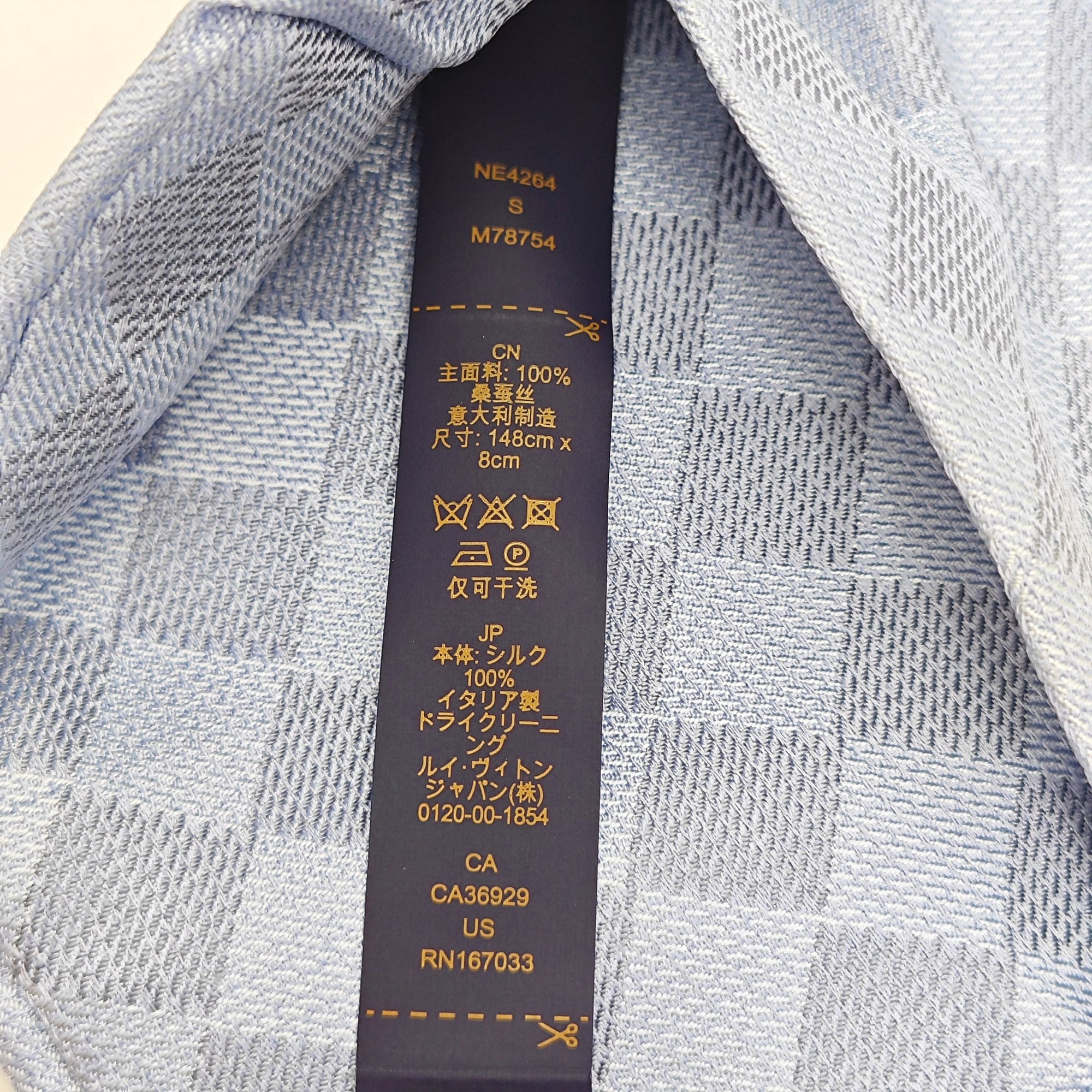Mulberry Silk Tie Blue