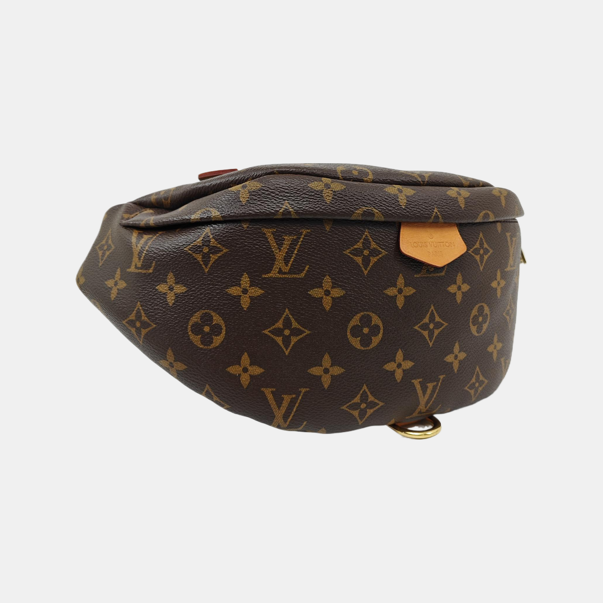 BUMBAG Monogram Coated Canvas Brown