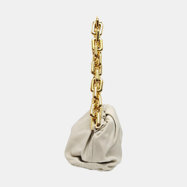 The Pouch Mini Calfskin White