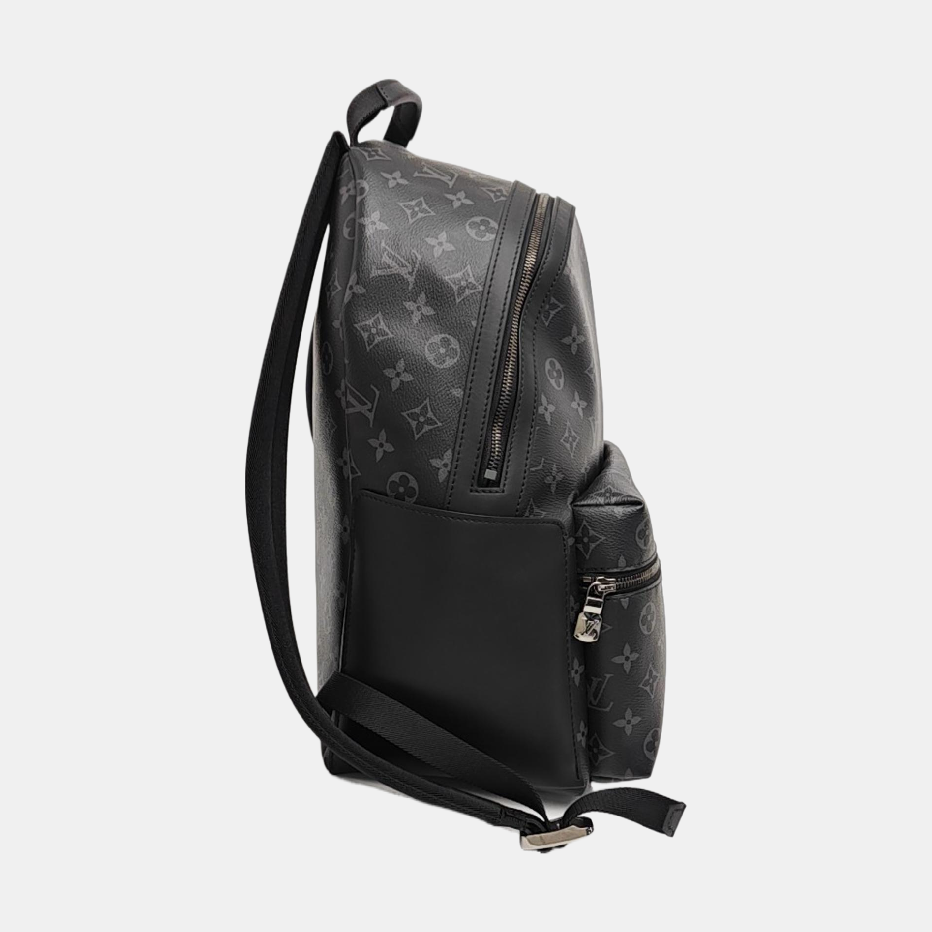 DISCOVERY MM Monogram Coated Canvas Black